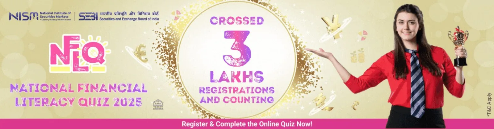 National Financial Literacy Quiz 2025 registration information