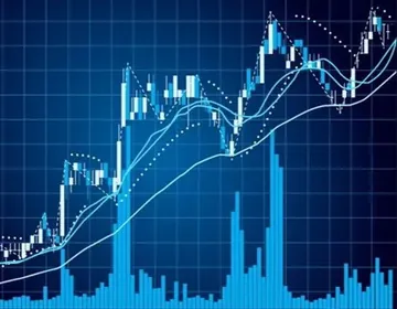 Illustration for stock market analysis and trading tips